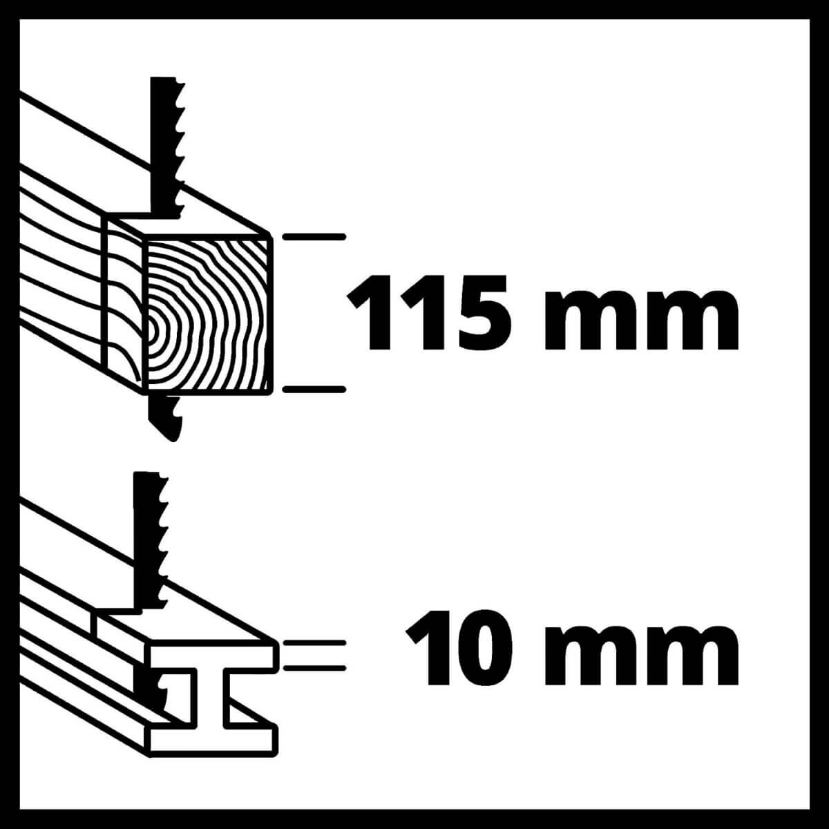 EINHELL TC-AP 690 E Tilki Kuyruğu Kılıç Testere - Görsel 9