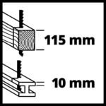 EINHELL TC-AP 690 E Tilki Kuyruğu Kılıç Testere - Görsel 9
